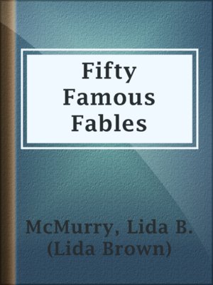cover image of Fifty Famous Fables